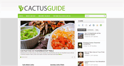 Desktop Screenshot of cactus-guide.com